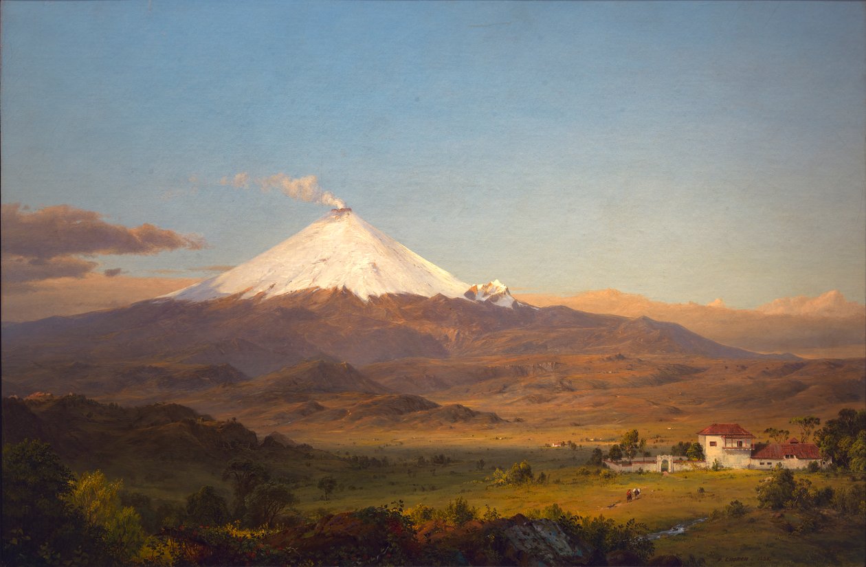 Cotopaxi, 1855 by Frederic Edwin Church