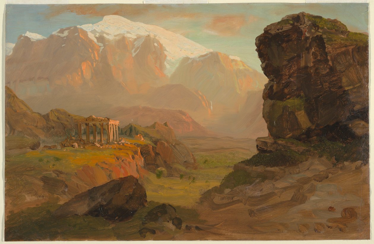 Bashan Fantasy, April 1869 by Frederic Edwin Church