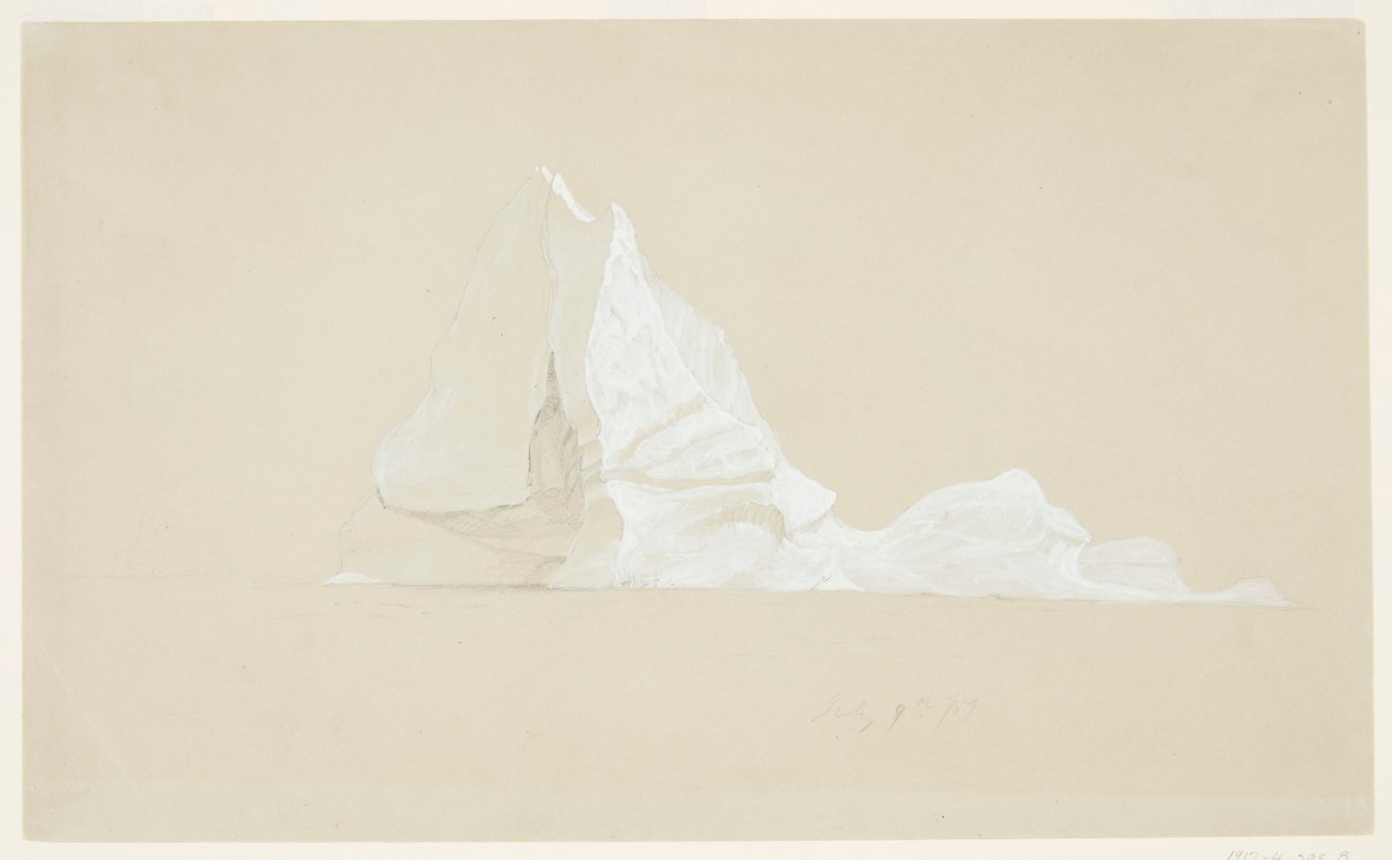 Floating Iceberg by Frederic Edwin Church