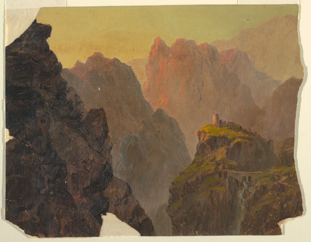 Study from Imaginary South American Landscape by Frederic Edwin Church