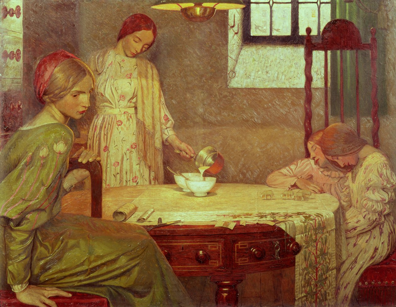 In the Depth of Winter by Frederick Cayley Robinson