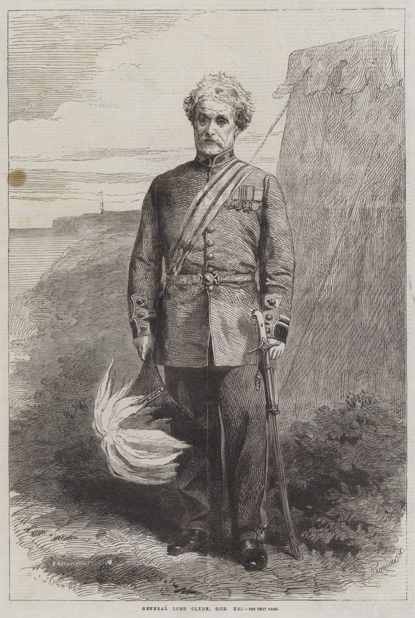 General Lord Clyde, GCB, KSI by Frederick John Skill