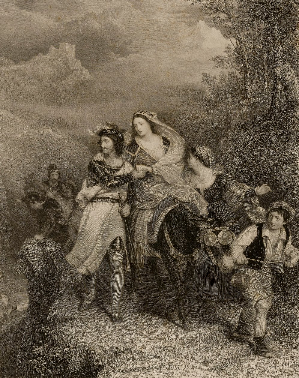 Escape of Carrara by Frederick Bacon