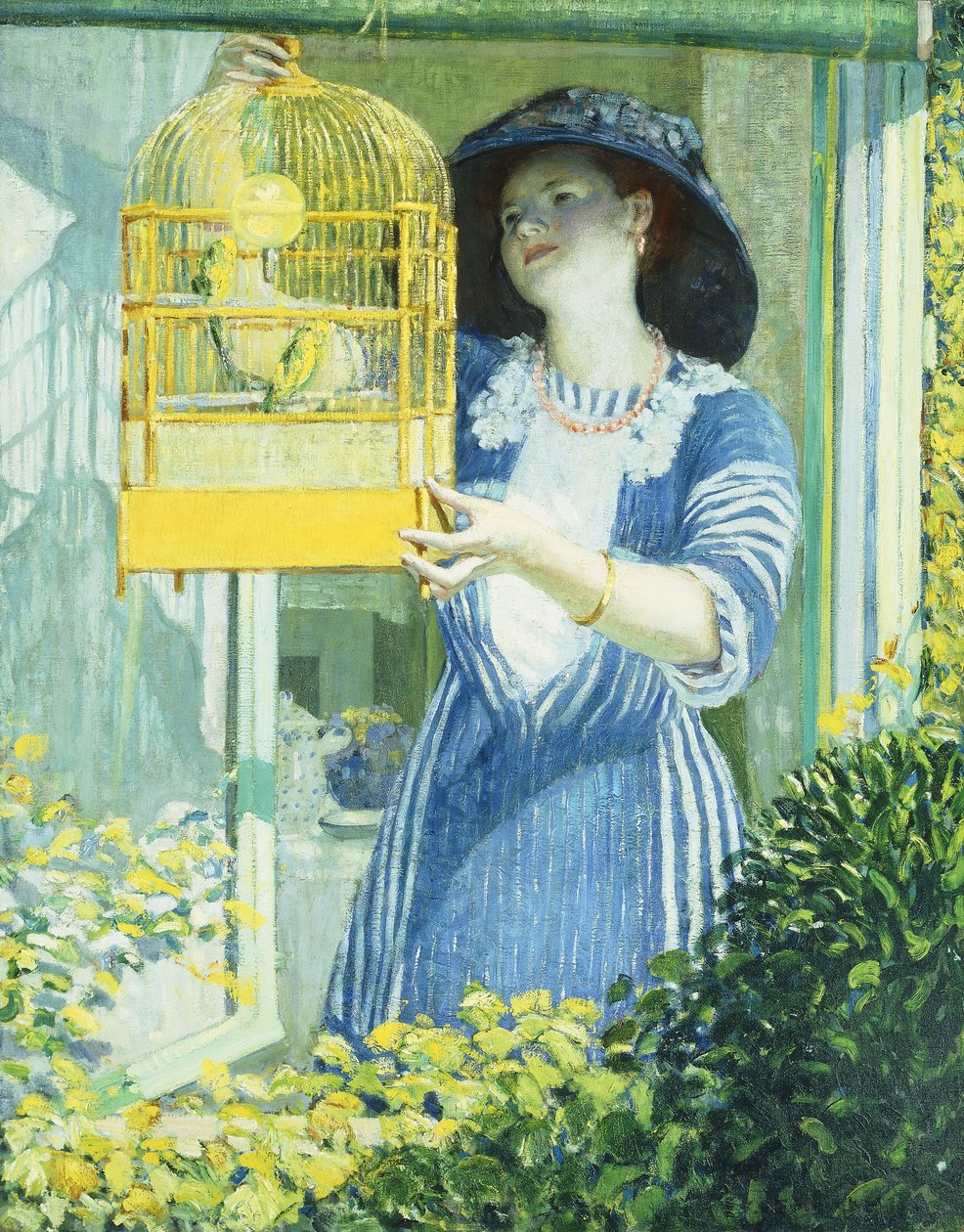 The Open Window by Frederick Carl Frieseke