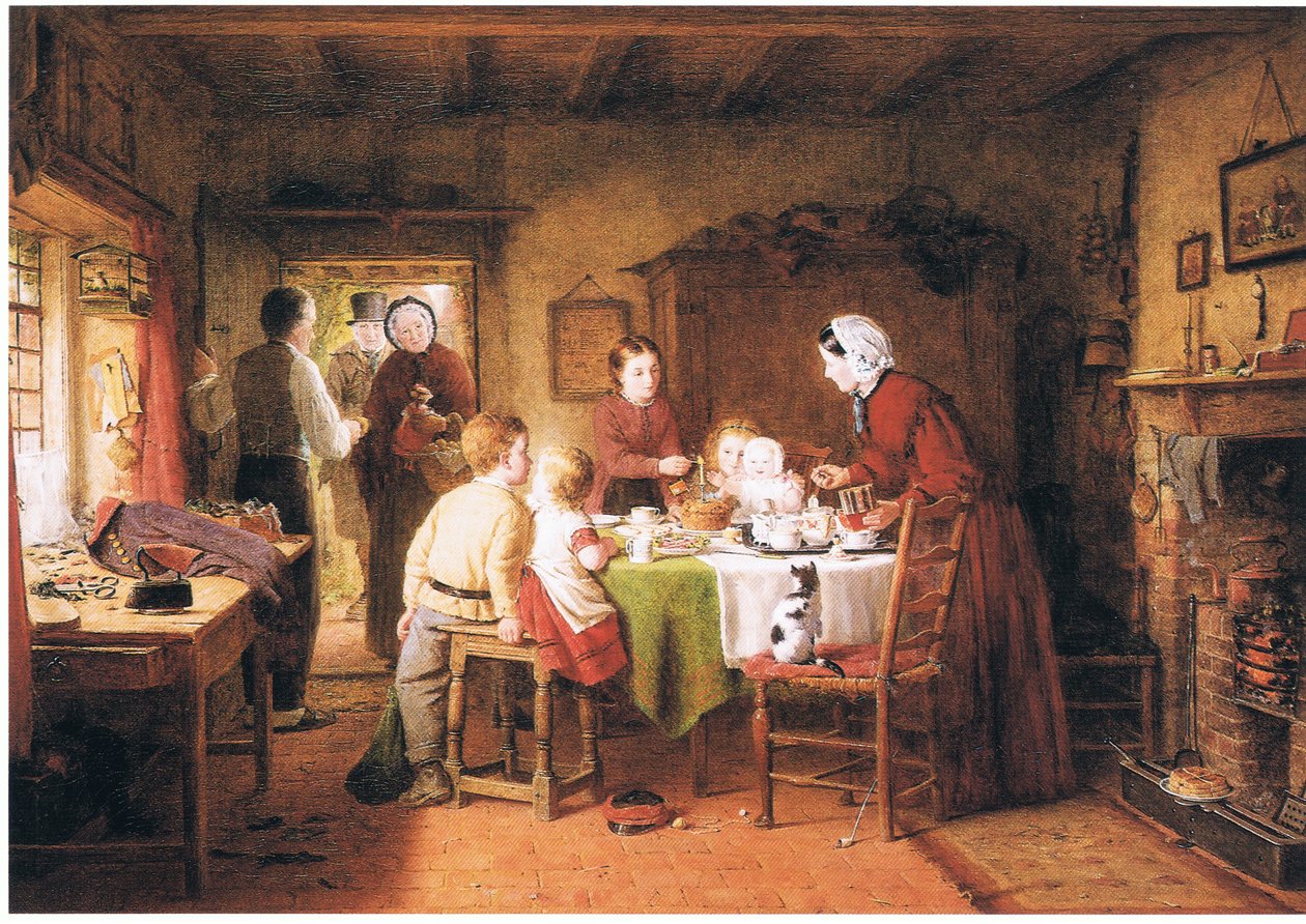 The First Birthday Party by Frederick Daniel Hardy
