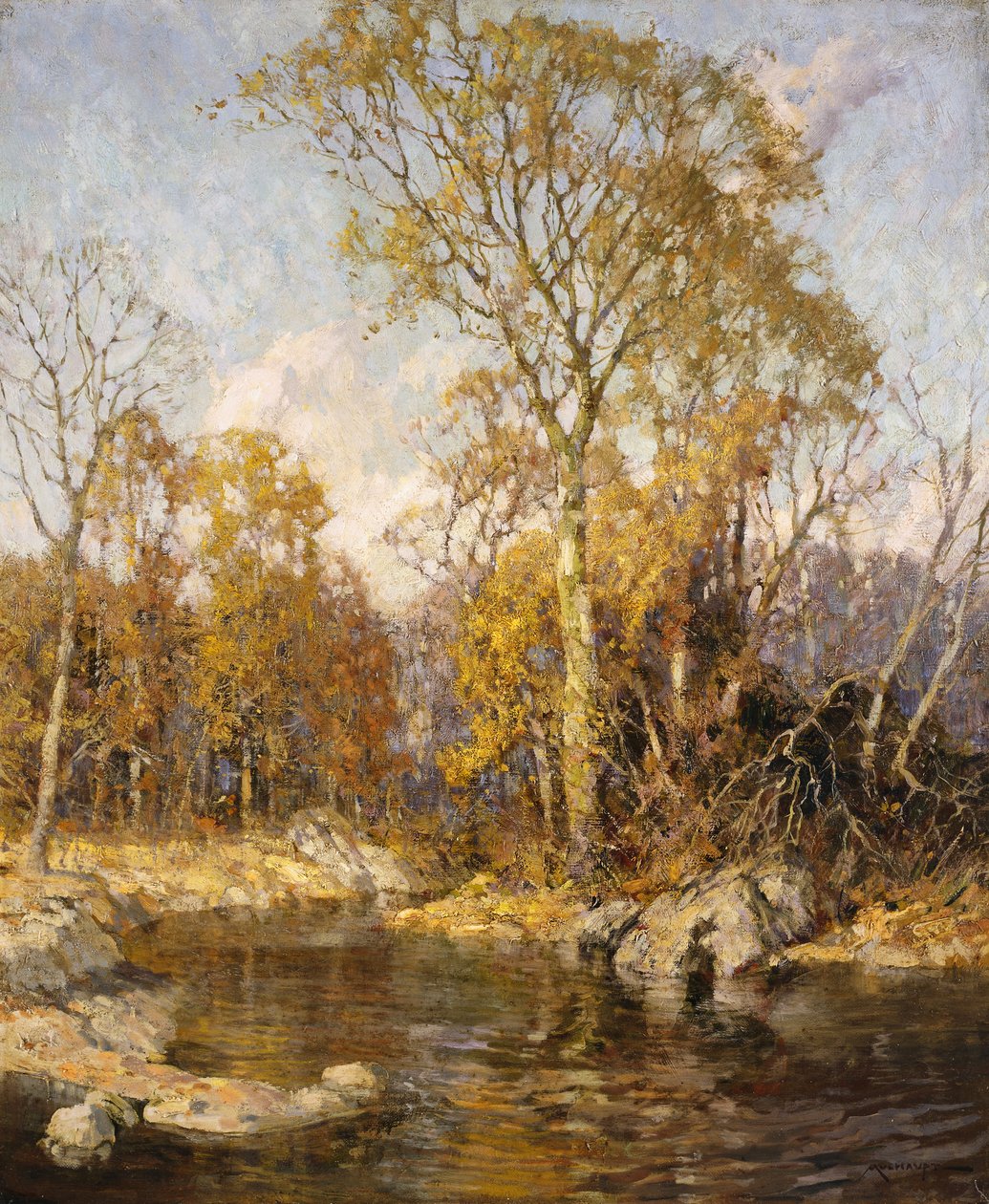 Autumn Reflections by Frederick John Mulhaupt