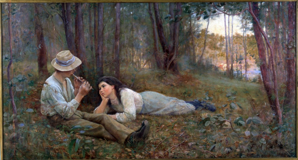 Bush Idyll by Frederick McCubbin