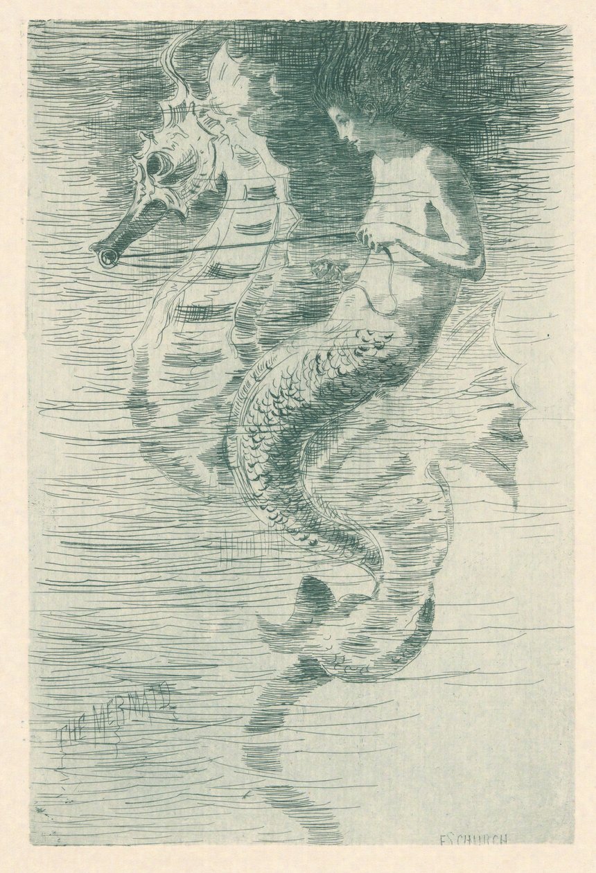 The Mermaid by Frederick Stuart Church