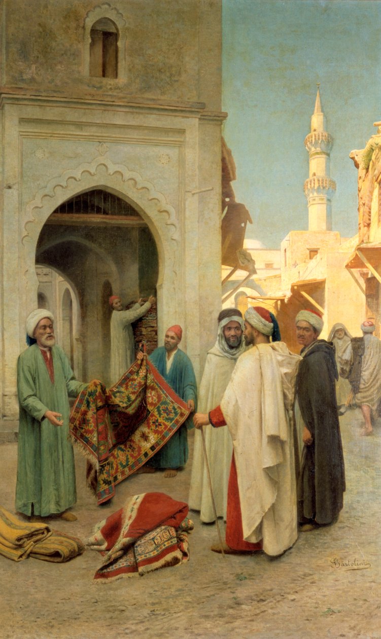 Rug Merchant by Frederico Bartolini