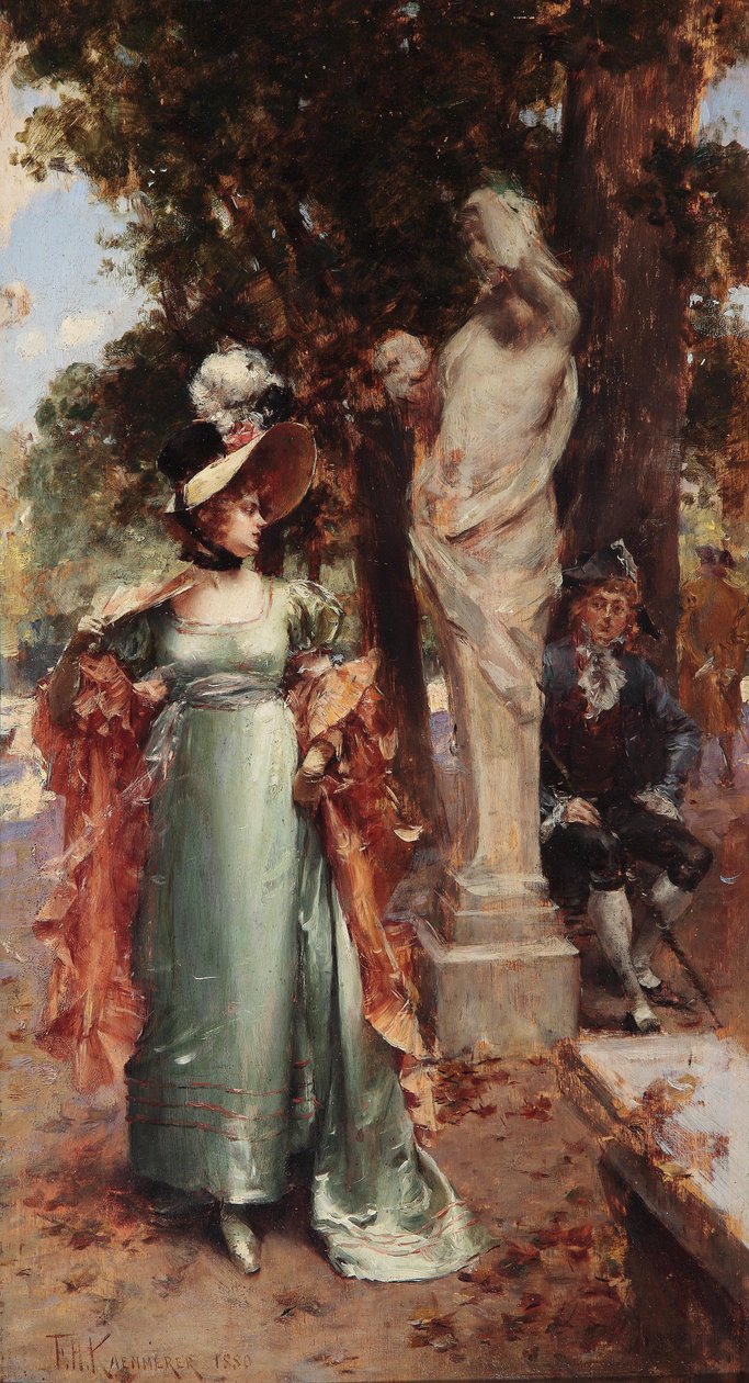 In the Park by Frederik Hendrik Kaemmerer