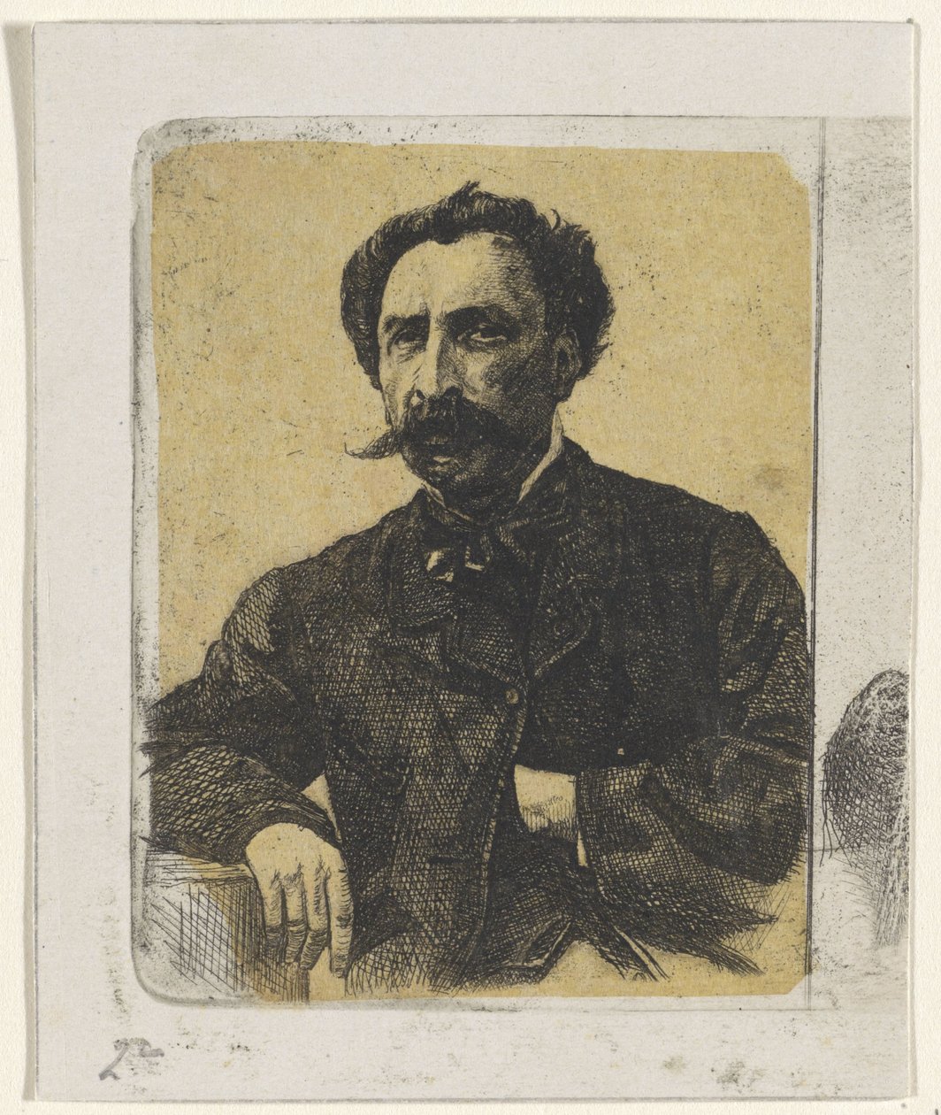 Portrait of Samuel Verveer by Frederik Hendrik Weissenbruch