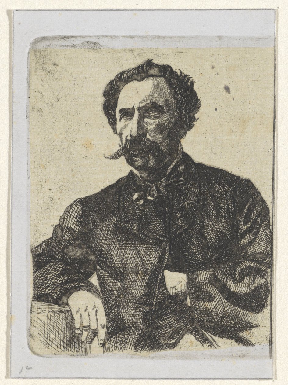 Portrait of Samuel Verveer by Frederik Hendrik Weissenbruch