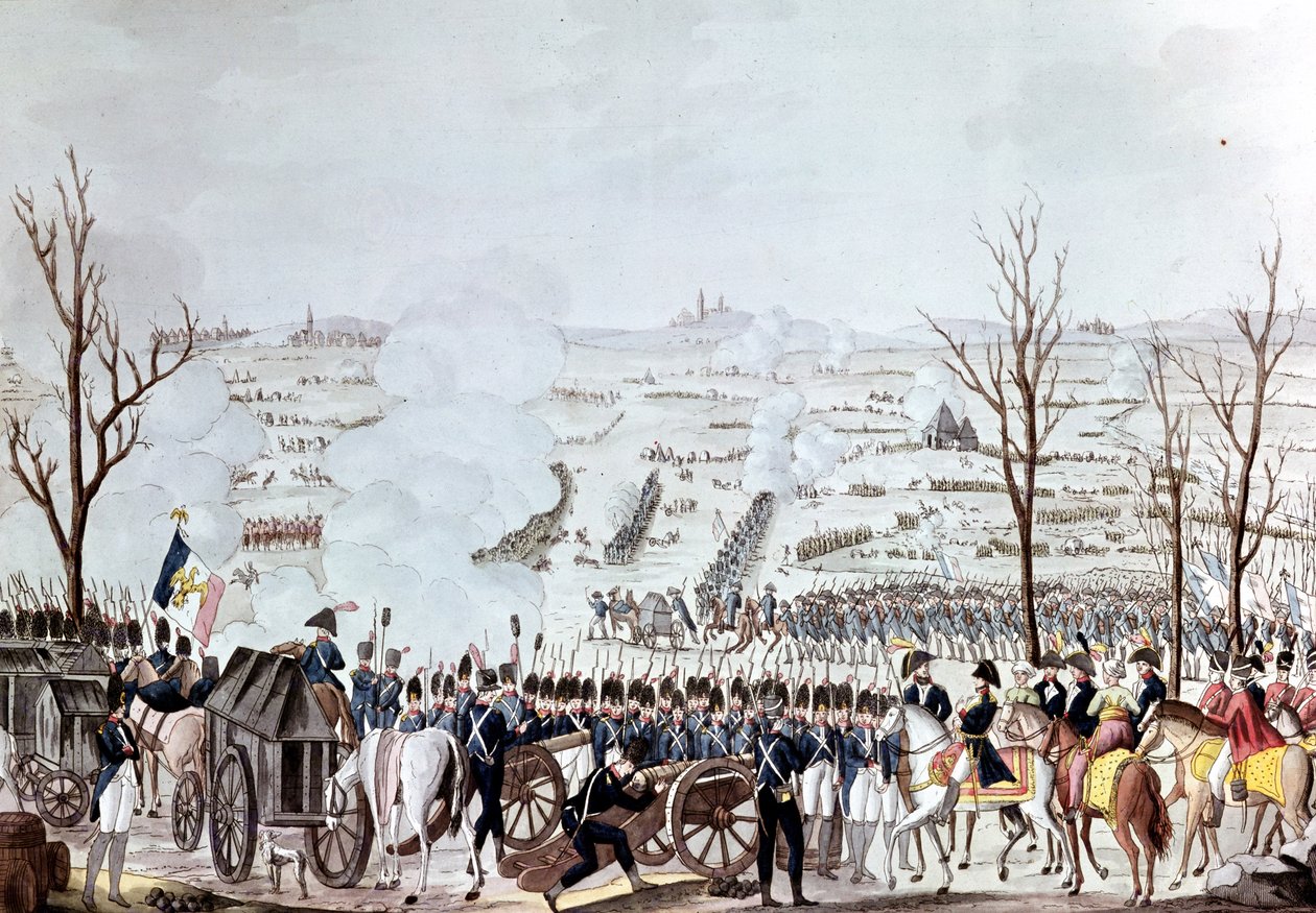 Battle of Austerlitz by French School