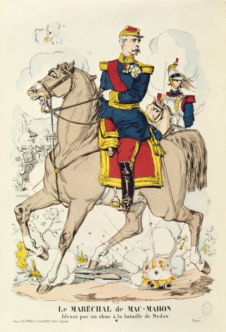 Marshal Edme Patrice Maurice de Macmahon by French School