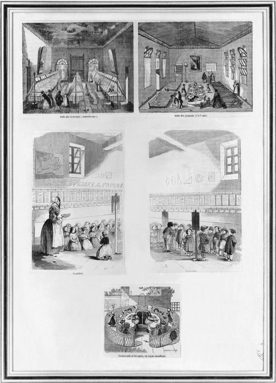The Foundling Home by French School