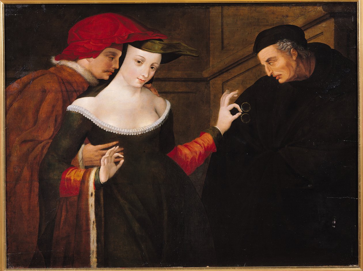 Woman Between Two Ages by French School