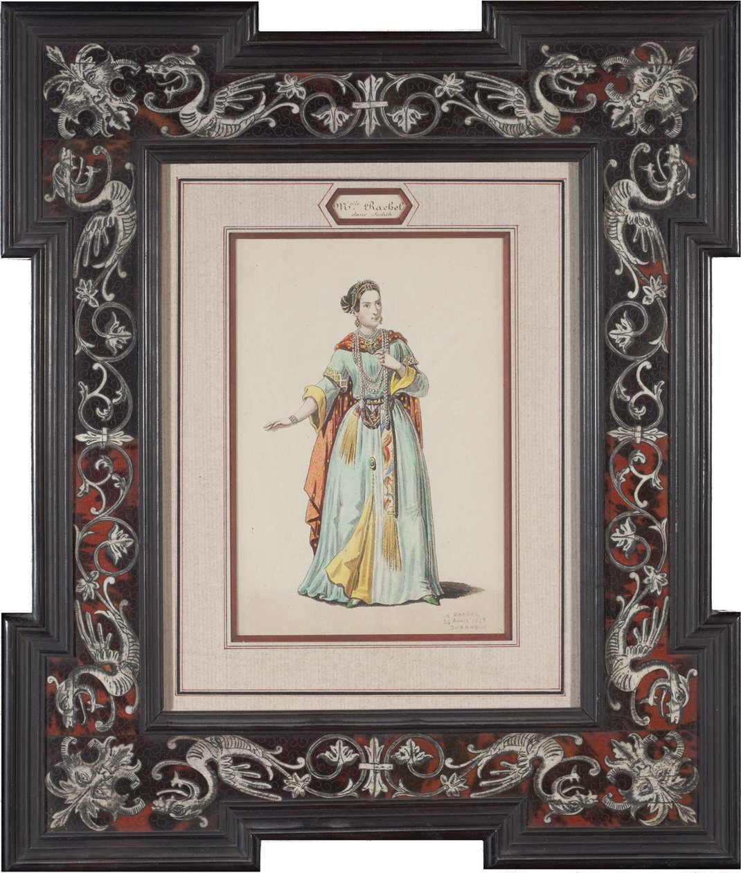 Élisa Rachel as Judith by French Master