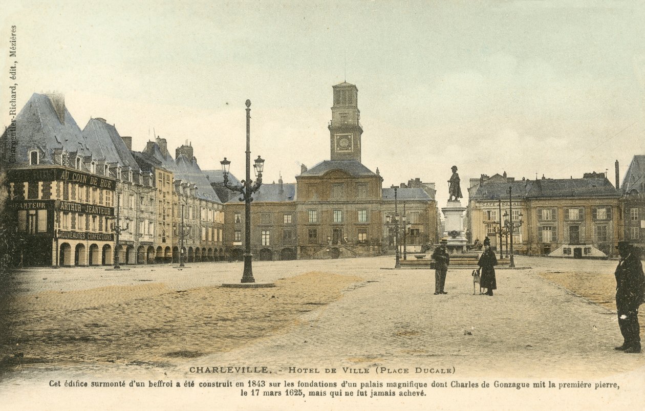 Charleville, Hotel de Ville, Place Ducale by French Photographer