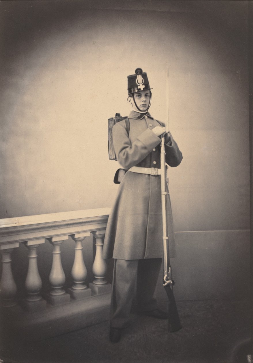 Duke of Chartres, c. 1856 by French Photographer
