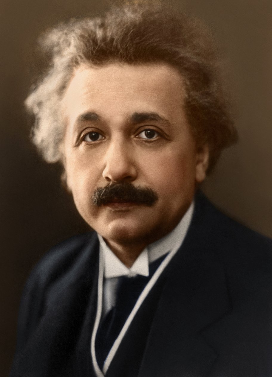 Portrait of Albert Einstein c.1922 by French Photographer