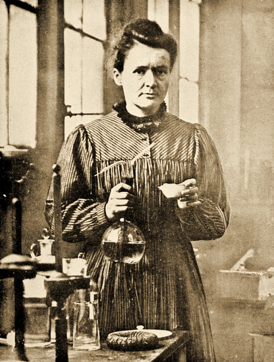 Portrait of Marie Curie c.1901 by French Photographer