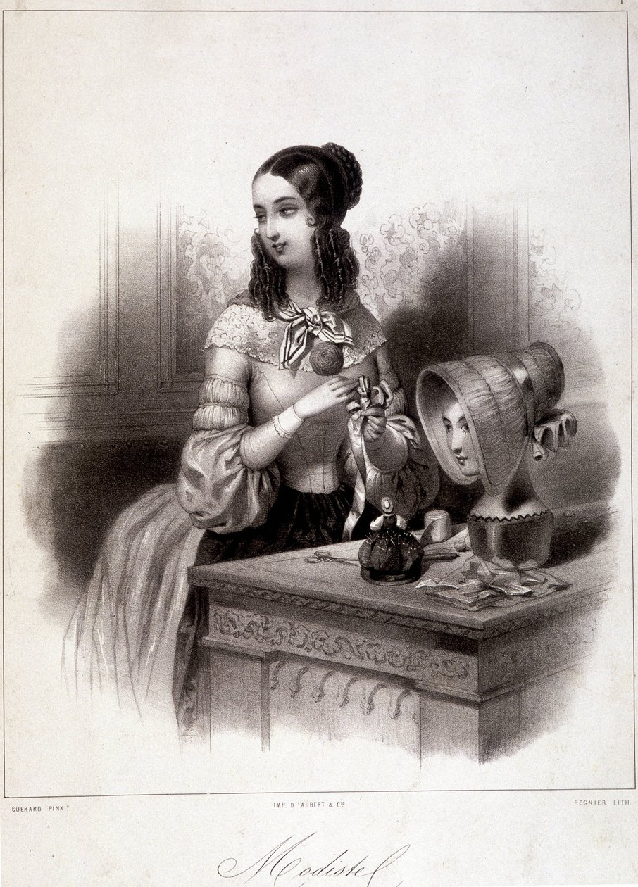 19th Century Modist by French School