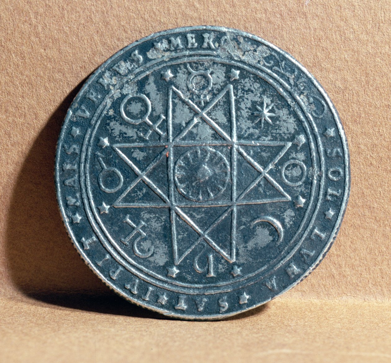 Alchemical Disc by French School