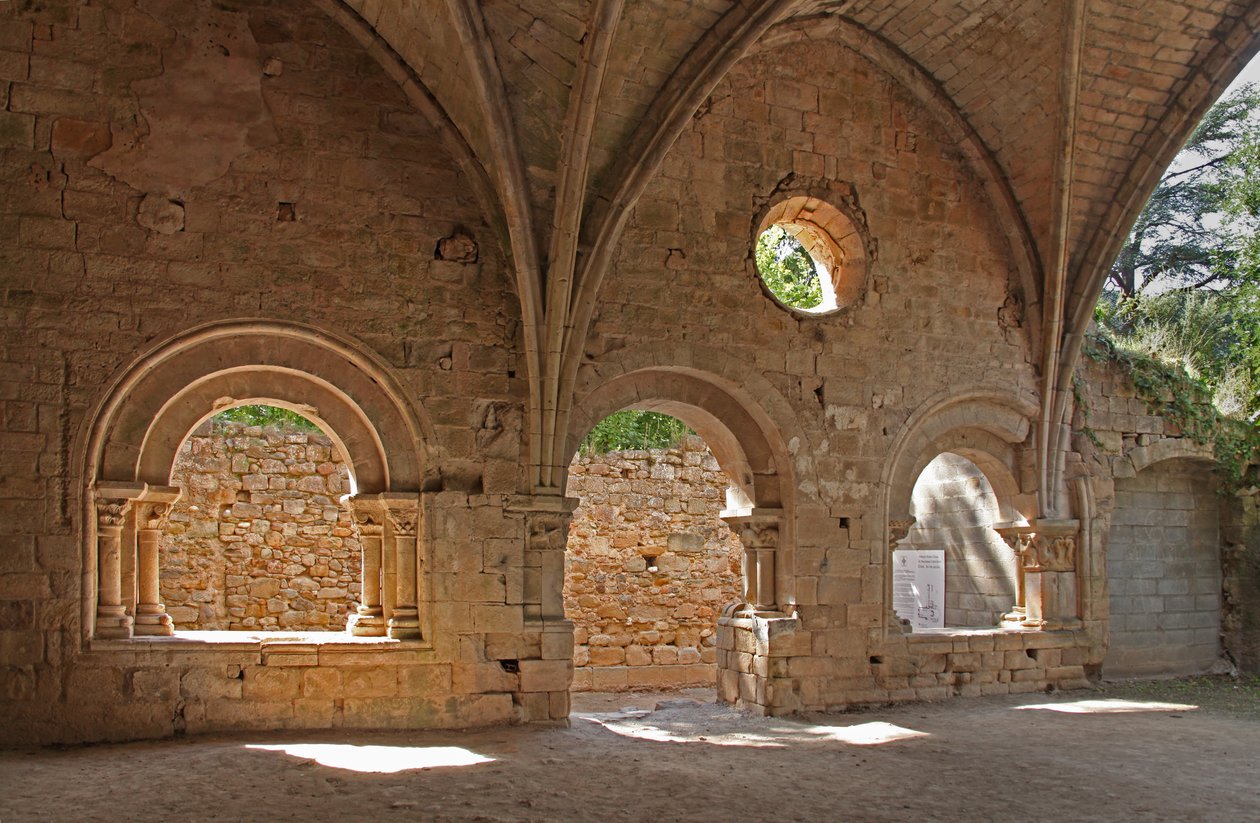 Part of the Polygonal Apse by French School