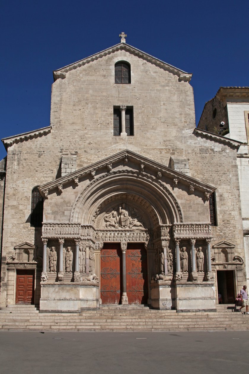 The west façade by French School