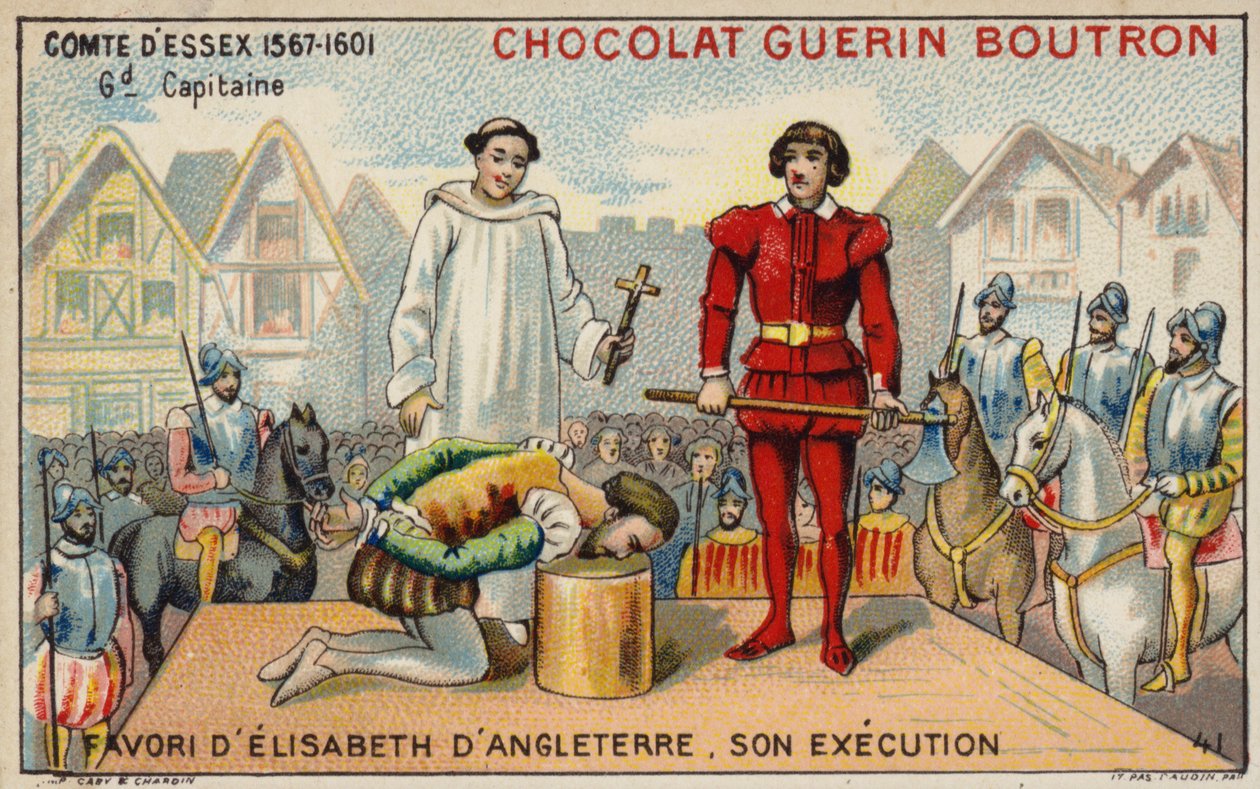 Execution of the Earl of Essex by French School