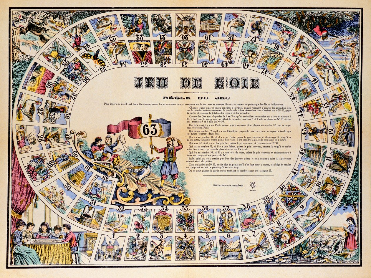 Game of the Goose by French School