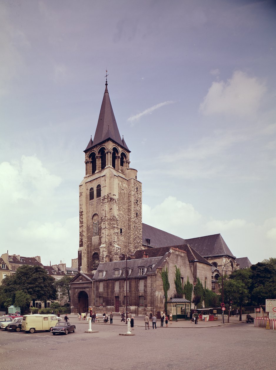 General view of the facade by French School