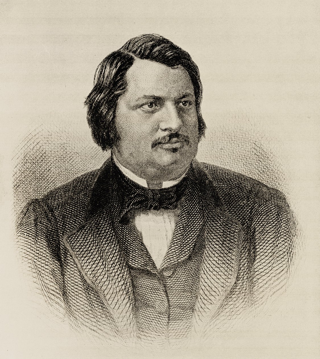 Honore de Balzac (1799-1850) by French School