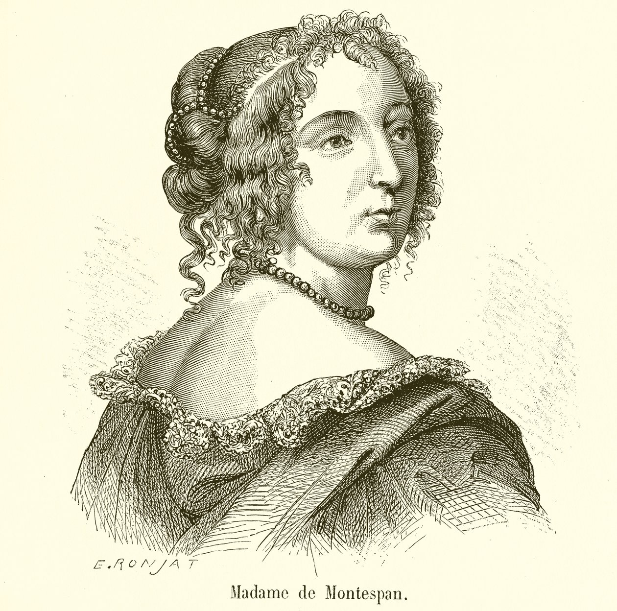 Madame de Montespan by French School