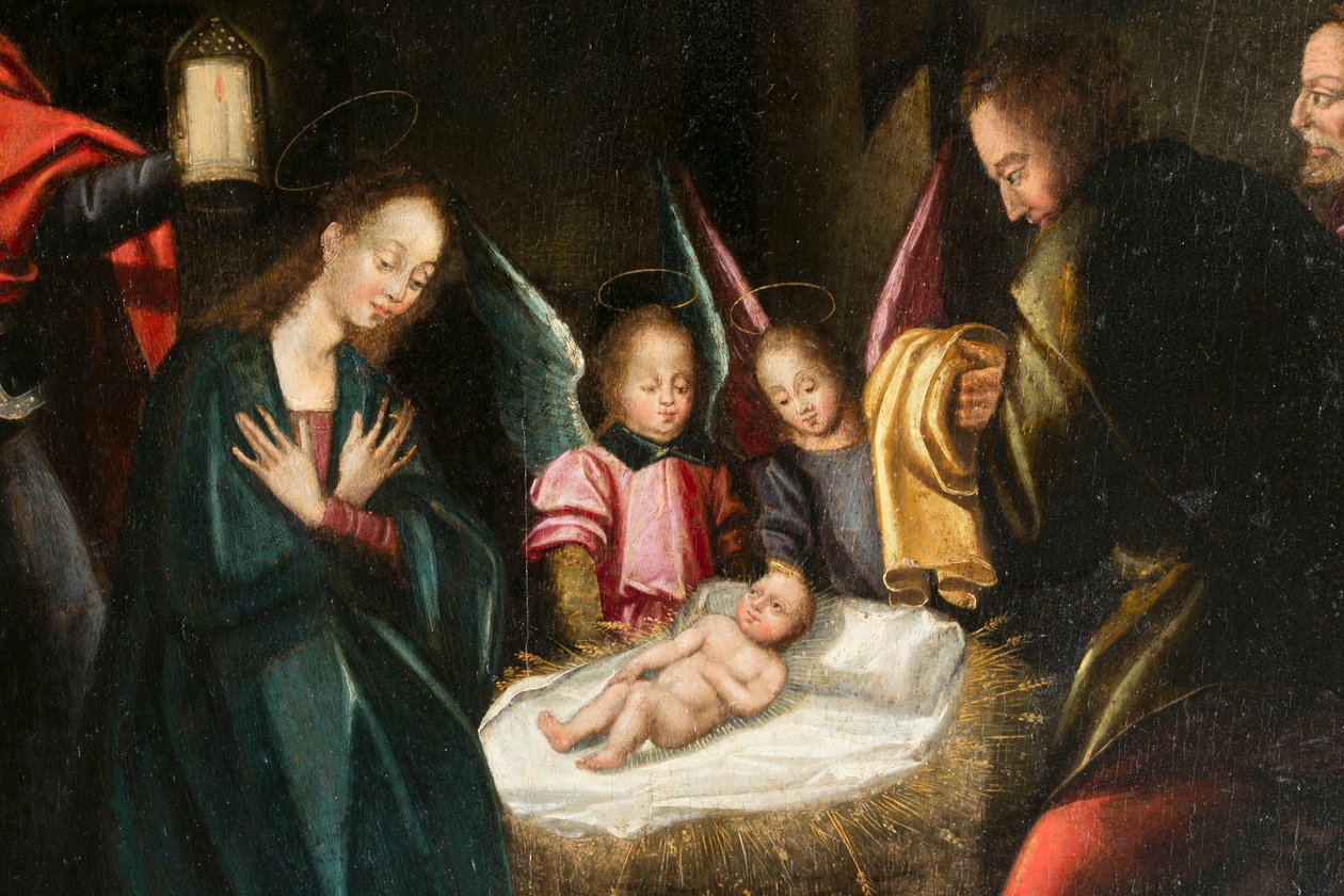 Nativity (Triptych of Aubery) by French School