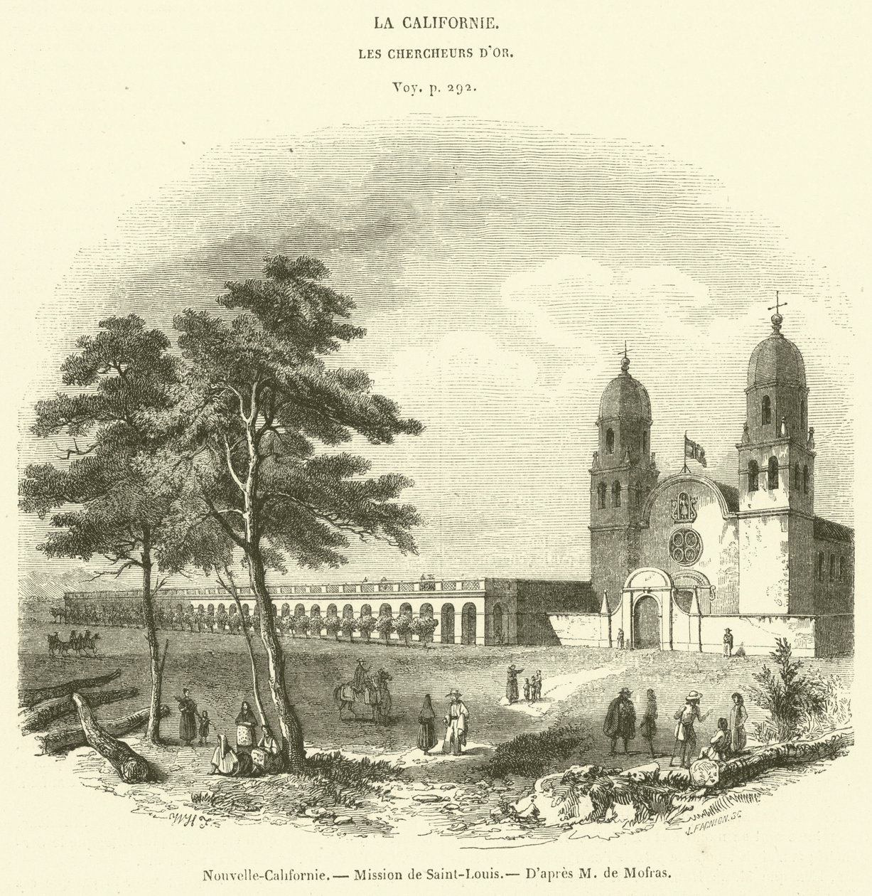 New California, Mission of Saint Louis by French School