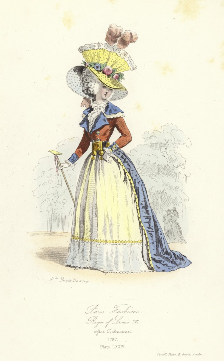 Paris Fashions, Reign of Louis XVI by French School