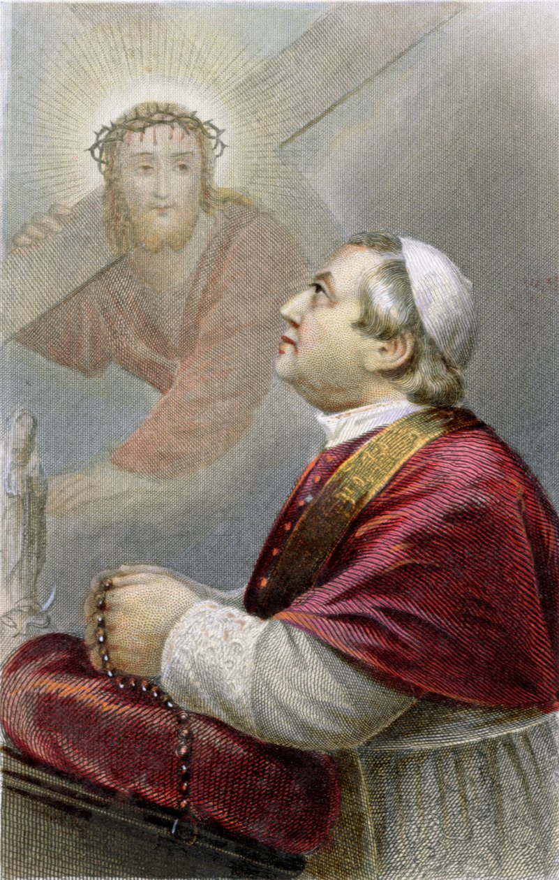 Pope Pius IX c.1870 by French School