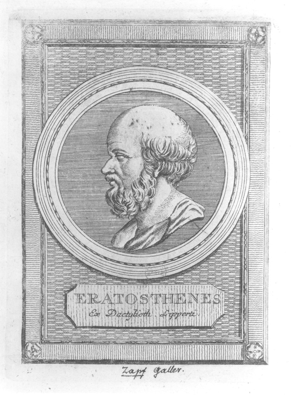 Portrait of Eratosthenes by French School