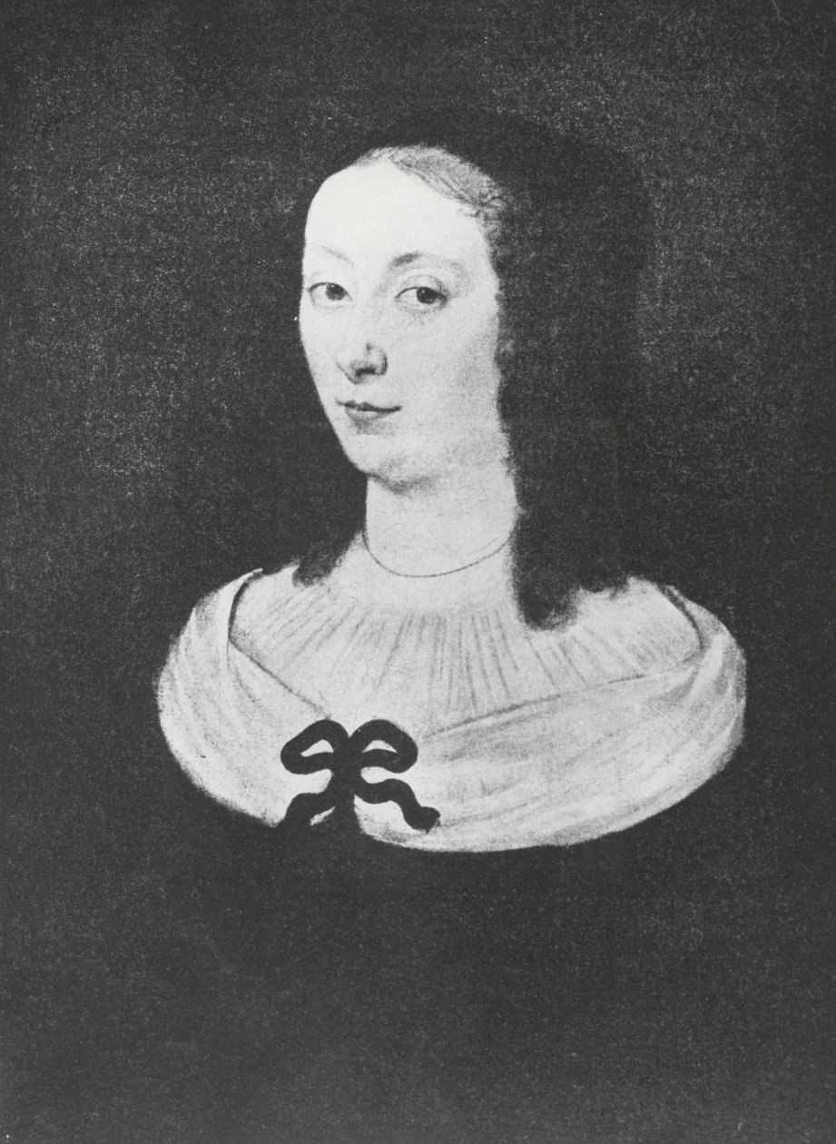 Portrait of Gilberte Perier by French School