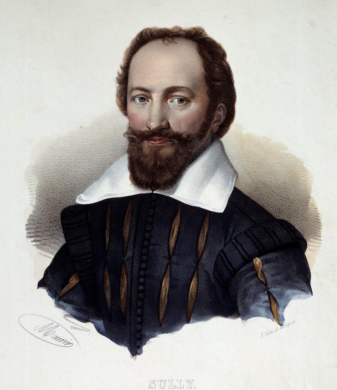 Portrait of Maximilian de Bethune by French School
