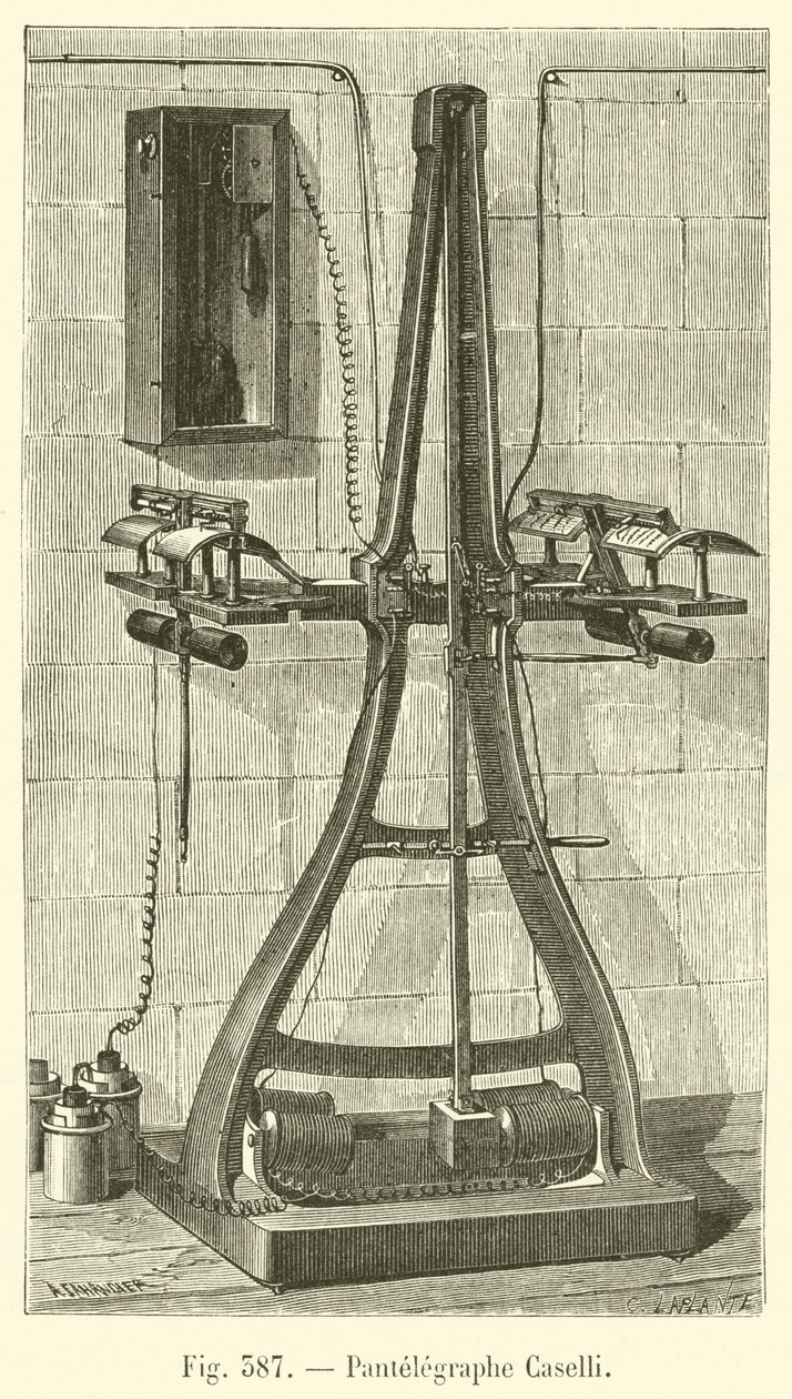 Caselli Pantelegraph by French School