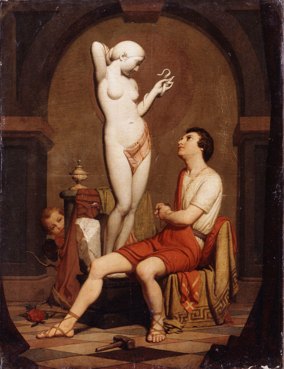 Pygmalion by French School