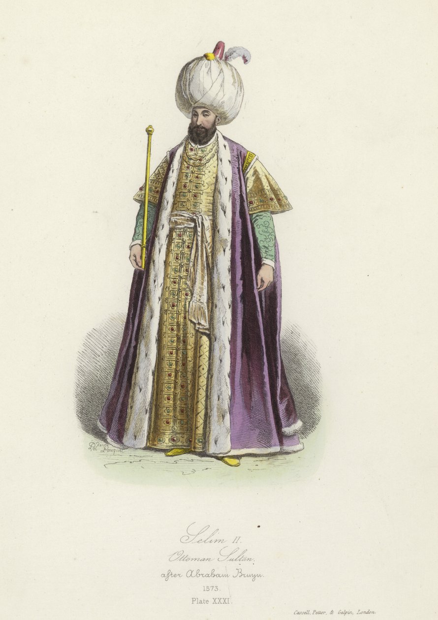 Selim II, Ottoman Sultan by French School