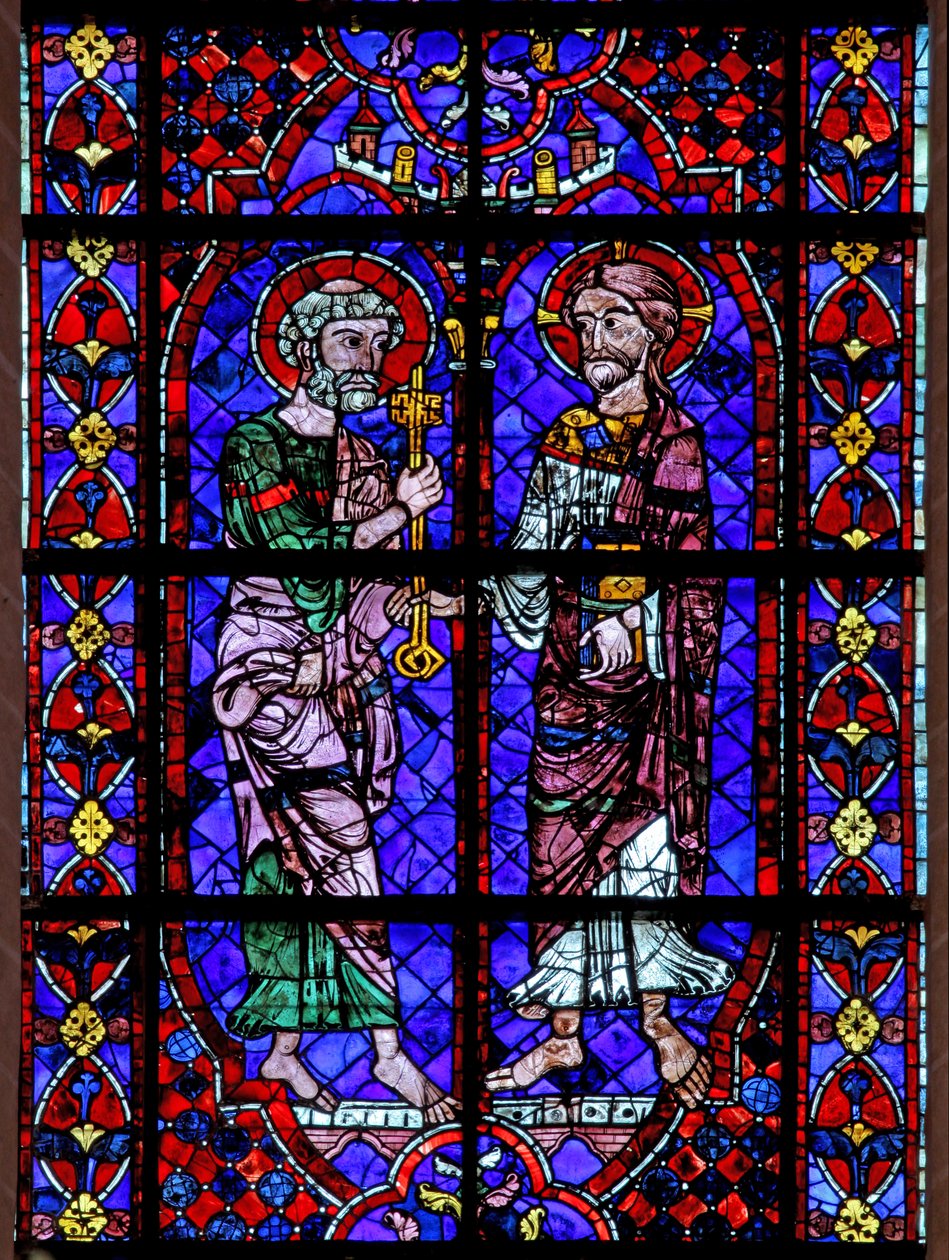 St Peter - Receiving the Keys by French School