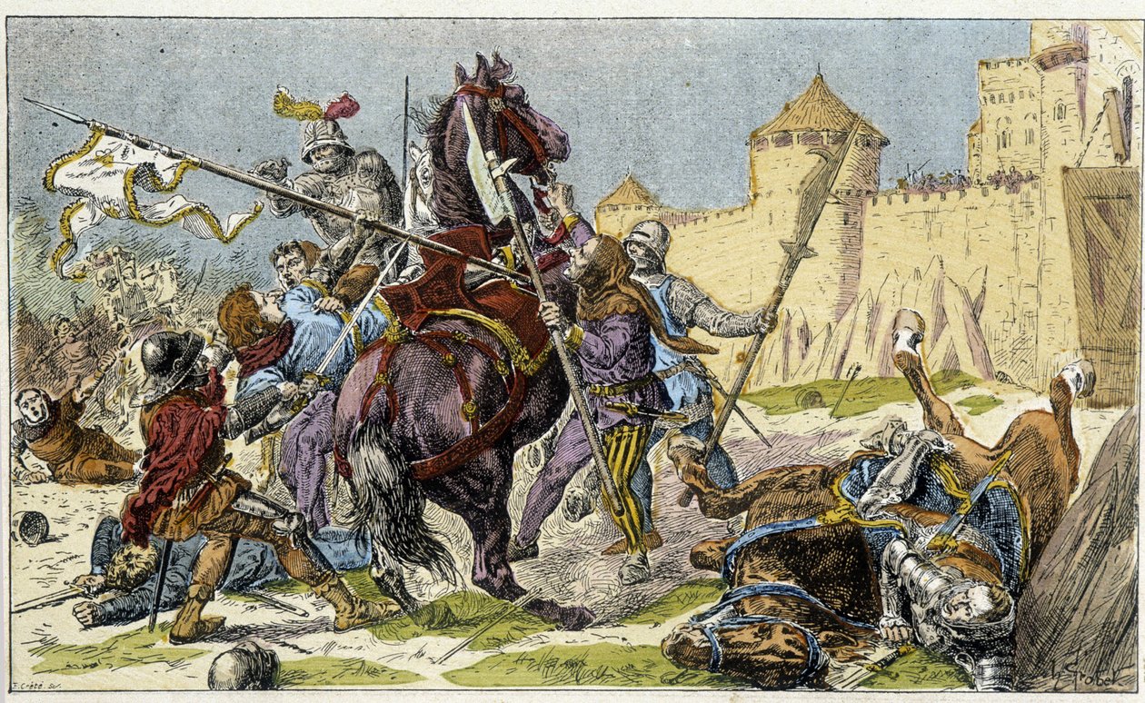 The Capture of Joan of Arc (1430) by French School