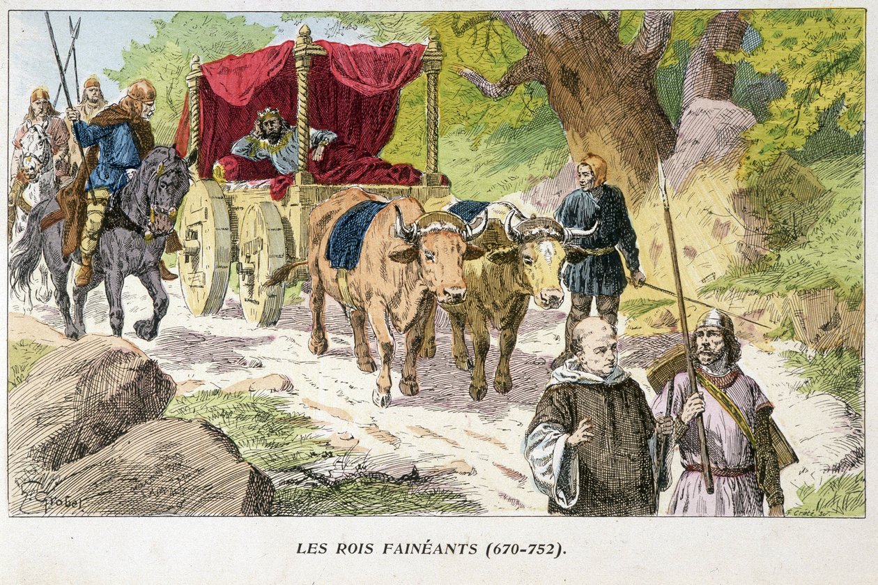 The Lazy Kings (670 - 752) by French School