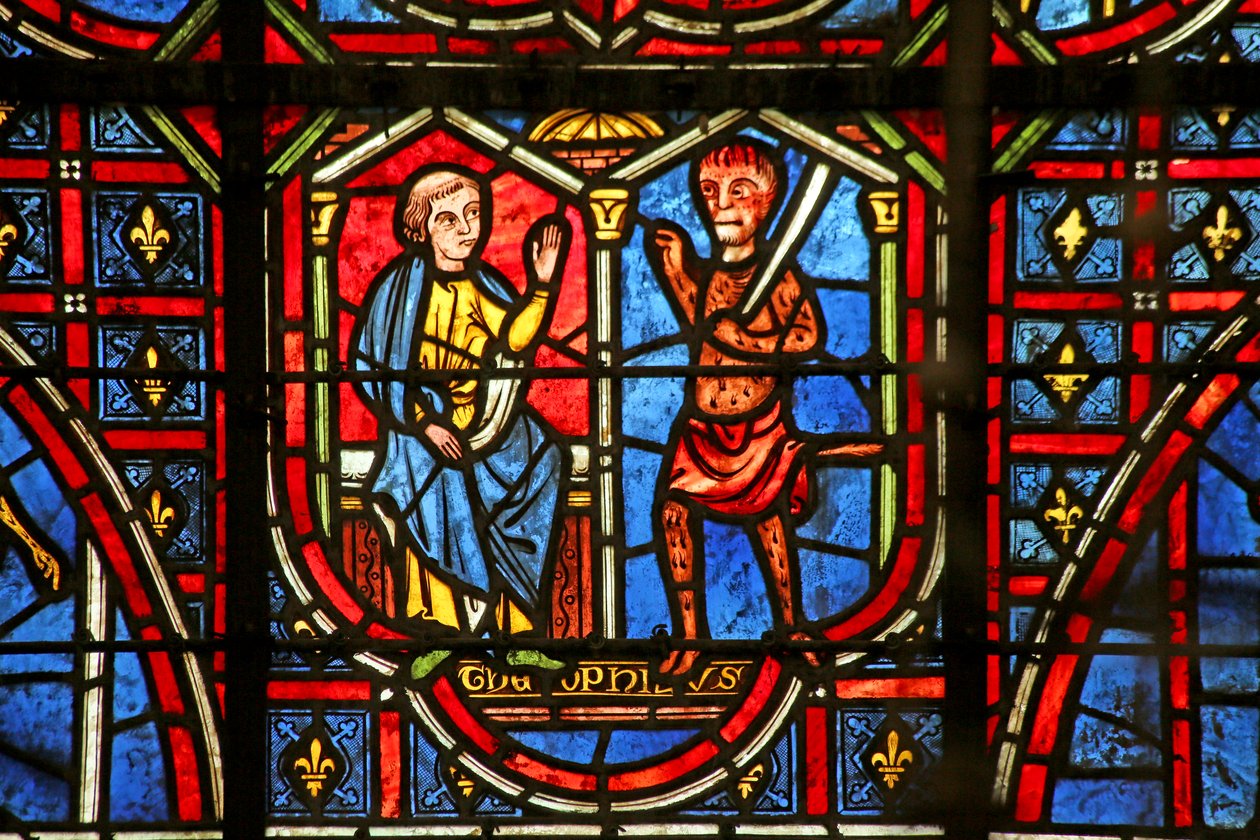 Theophilus is Tempted by Demons by French School