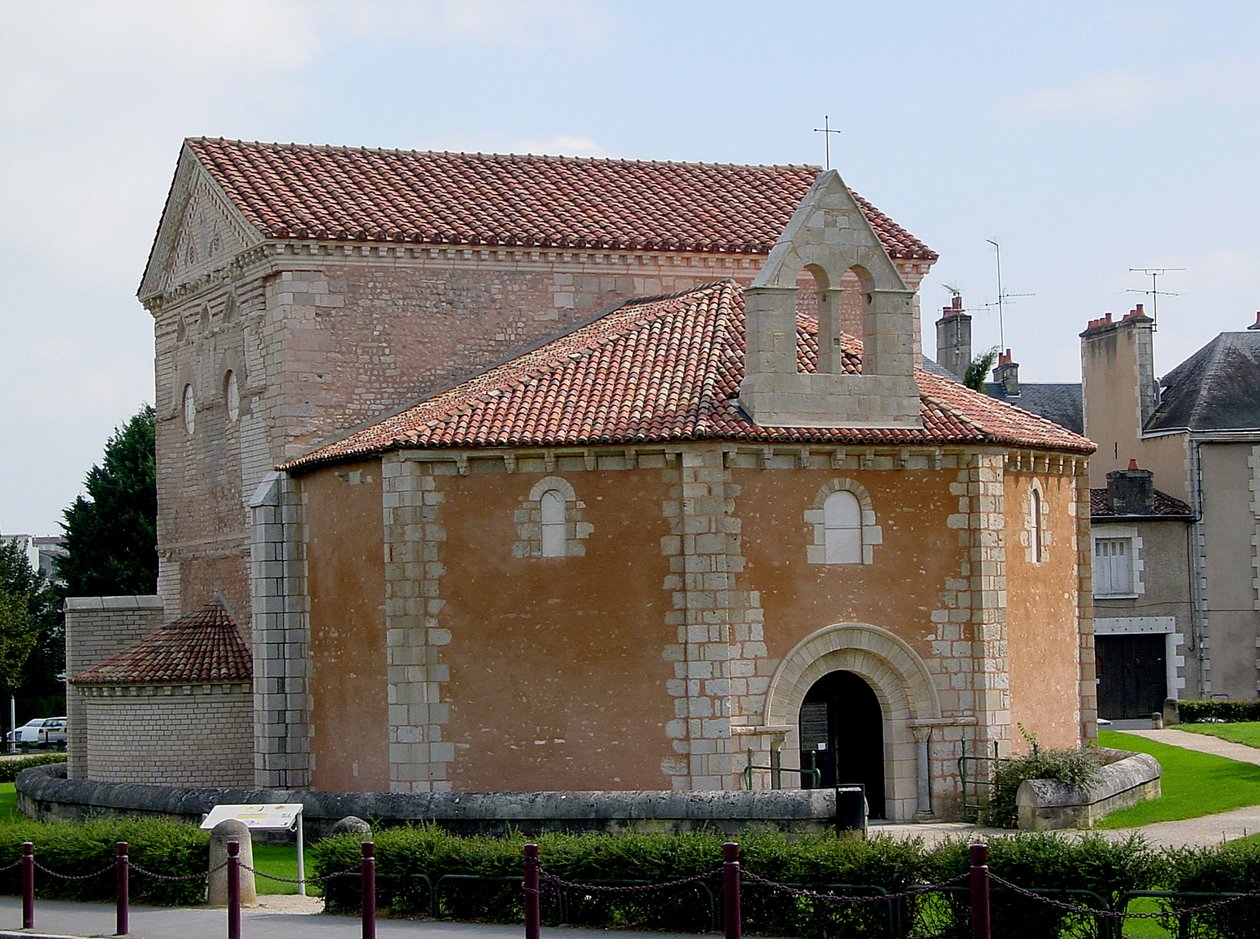 View of the Baptistry of St. Jean by French School