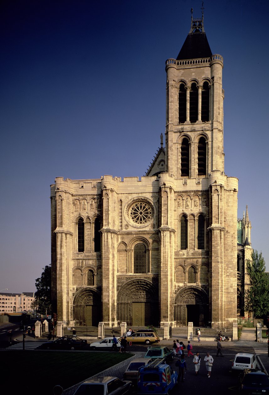 View of the West facade by French School